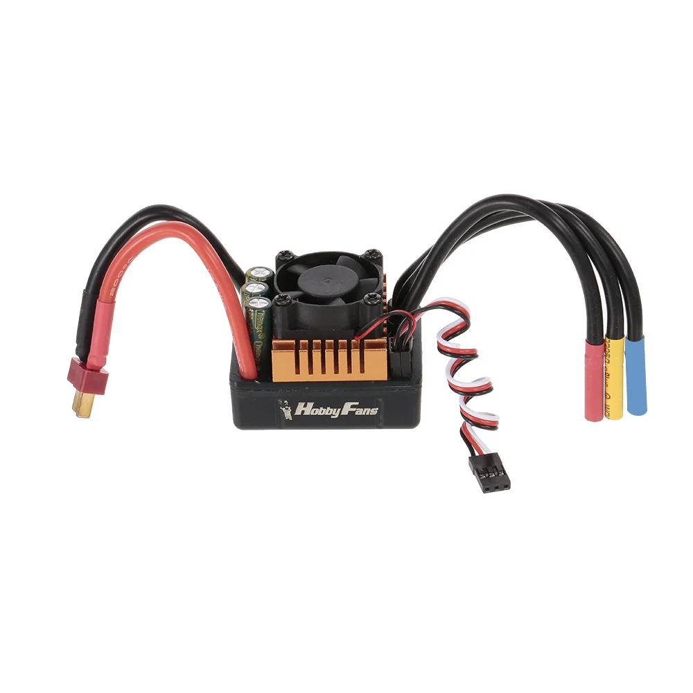 

60A 80A 120A Brushless 2-3s 2-4s ESC with BEC Programming Card for 1:8 1:10 TRAXXAS RC Car Short Truck Off-road Crawler