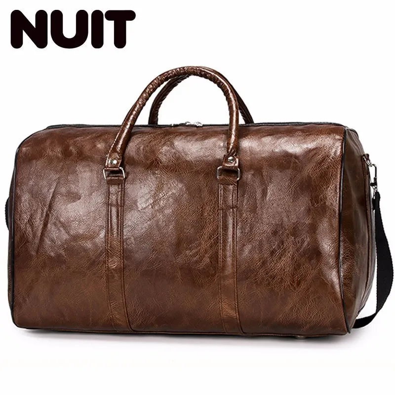 

Ladies Large Travel Bags Pu Leather Short Duffle Luggage Bags Organizer Carry-on Bag Suitcase Bagsmart Packing Cubes Bag