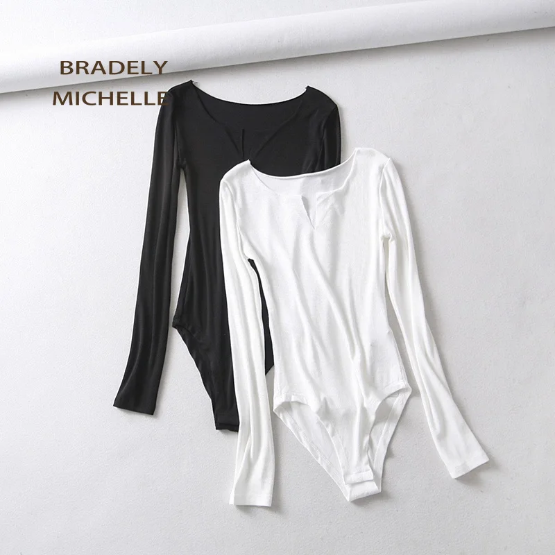 Соблазнительные женские облегающие Топы BRADELY MICHELLE с открытыми плечами и длинным