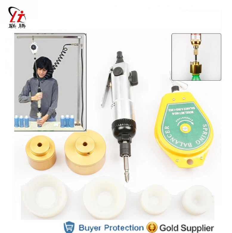 

Pneumatic Bottle Capping Machine Capper Manual Cap Capping Machine Air Screw Driver Bottle Capper Device Tools Free Shipping