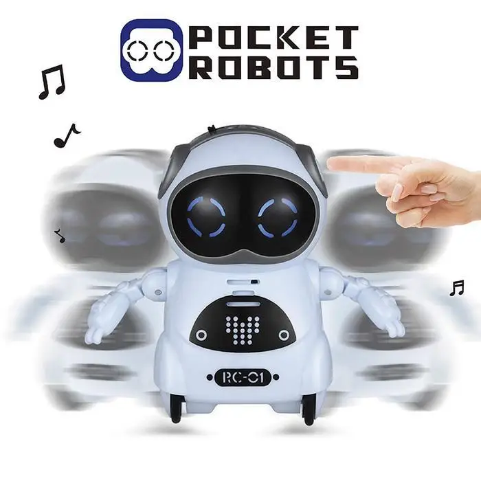 Kids Mini Pocket Robot Toy Intelligent robot Interactive Dialogue could recognize voice and reply Kids Mini Pocket Robot Toy Intelligent robot Interactive Dialogue could recognize voice and reply
