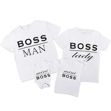 Новинка года; брендовая семейная одежда на День Святого Валентина; комбинезоны для новорожденных; футболки для папы, мамы, дочери и сына