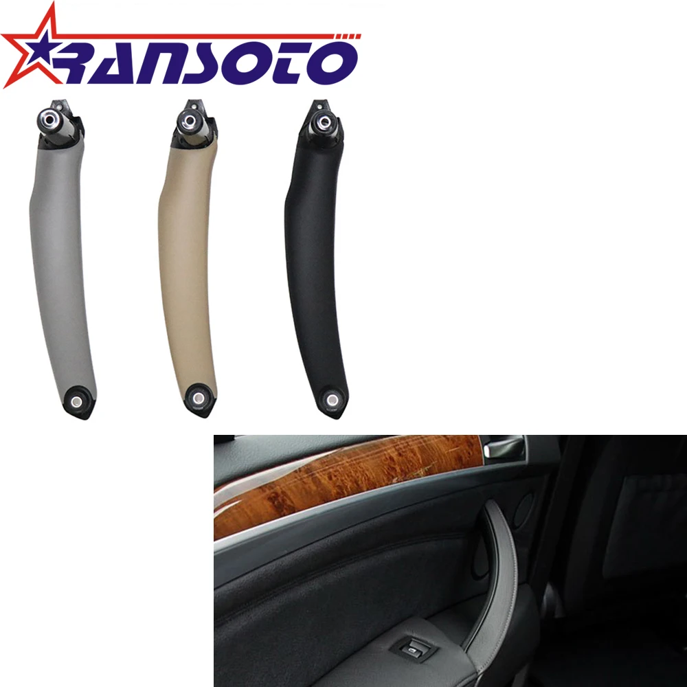 

High quality Car Inner Door handle Panel Pull Trim Cover For BMW E70 E71 X5 X6