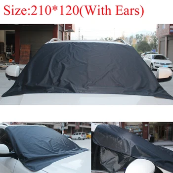 

Magnetic Car Windshield Snow Cover Winter Ice Frost Guard Protector Sun Shield Car Glass Snowproof Dustproof Cover