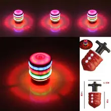 Красочный Топ гироскопа детские игрушки Музыка вспышка Электрический гироскоп спиннинг Топ