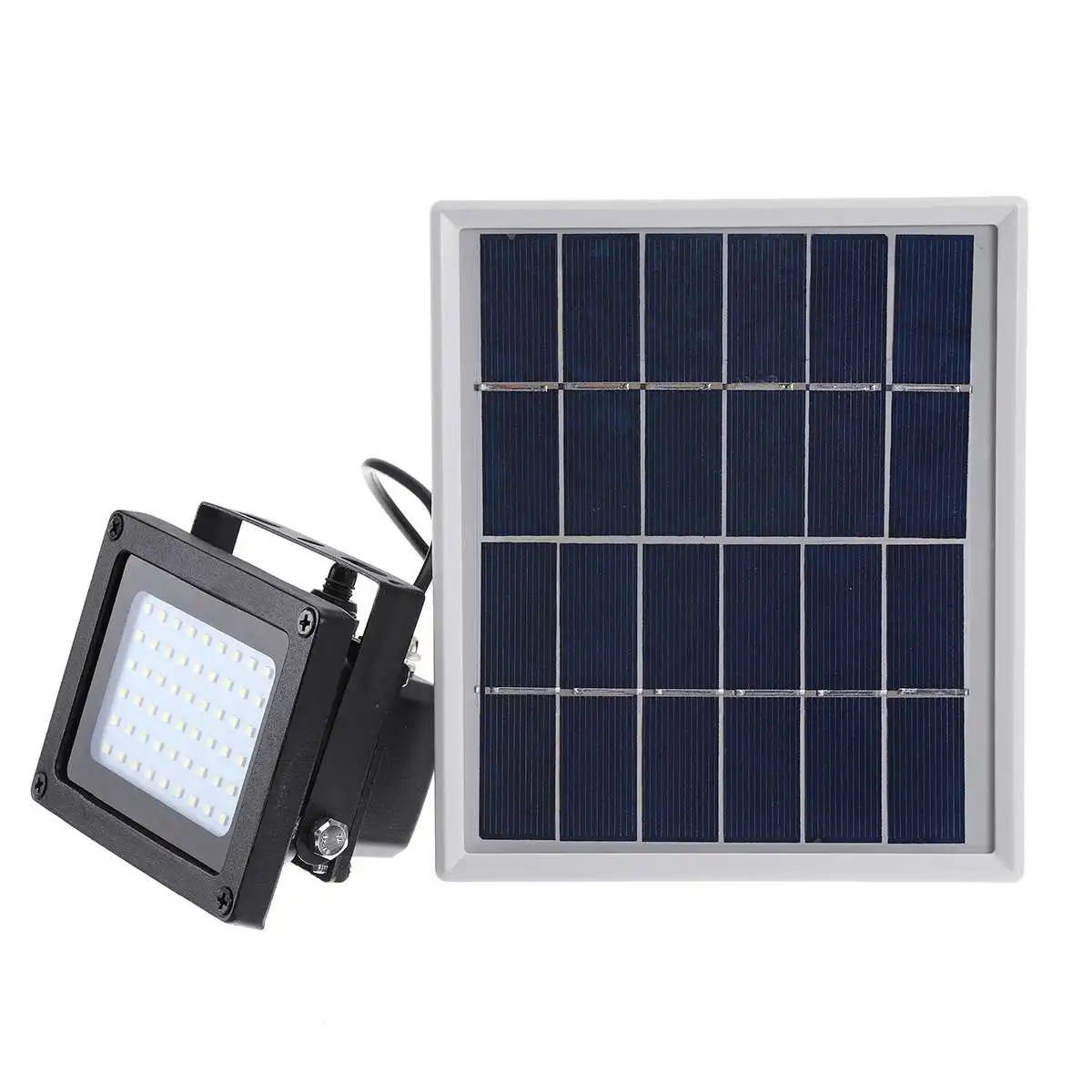 

Solar LED Floodlight/ Spotlight/street Light IP65 Waterproof 54LED Light Sensor ON/OFF Outdoor Light for Wall Road Solar Lamps