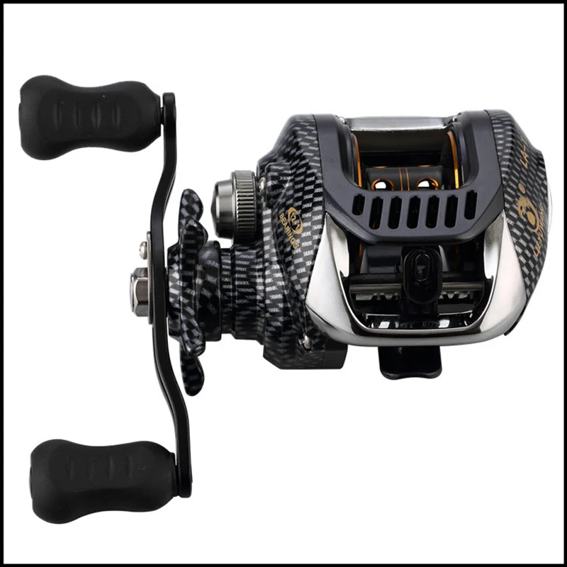 Bobing LSW LA1/LA2 Baitcasting بكرة 12 + 1BB 6.3: 1 5.5 kg المياه قطرة عجلة كبيرة لعبة الصيد بكرة معالجة مربع الملحقات أداة