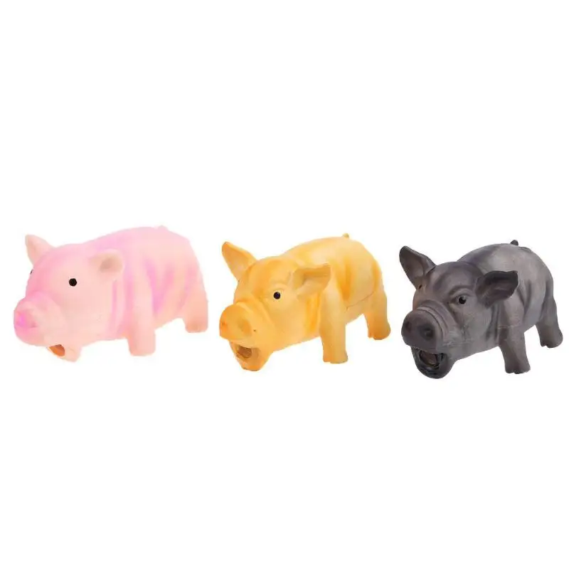 

Natural Latex Chew Sound Bite Resistant Pig Puppies Small Dogs Pet Toy Pet Products Toys For Cats Dogs Small Dogs Toys 2018 New