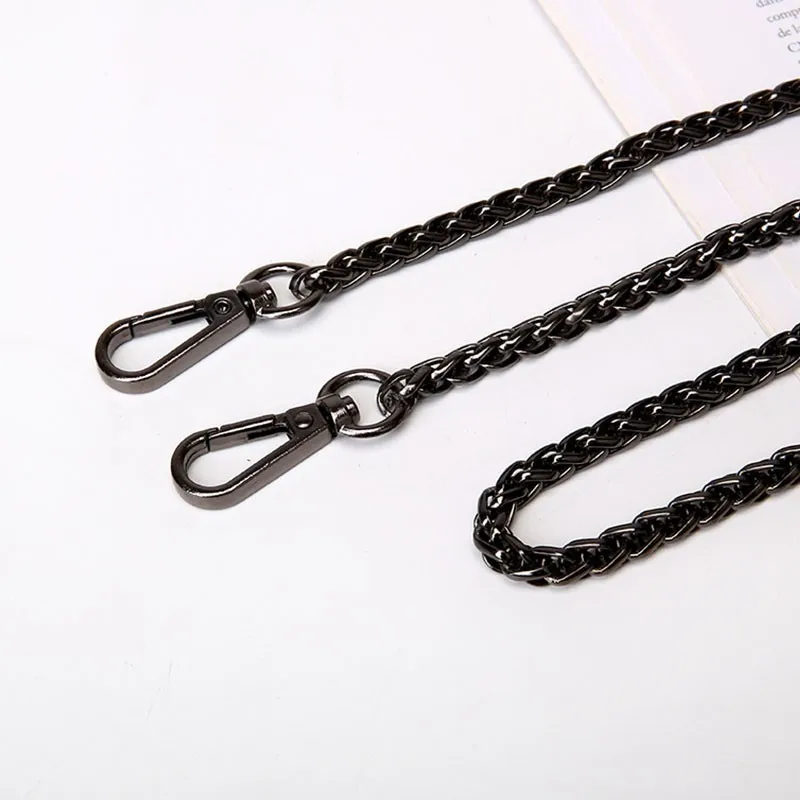 TTOU Fashion Women Handbag Chain Strap 100/120cm Chain Accessories for Bags Gold/Sliver Plated Belts Chain Bag Belts decoration