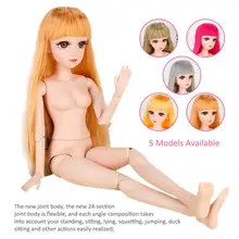 Кукла девочка одевается меняющая Макияж игрушка 60 см кукла с 3D