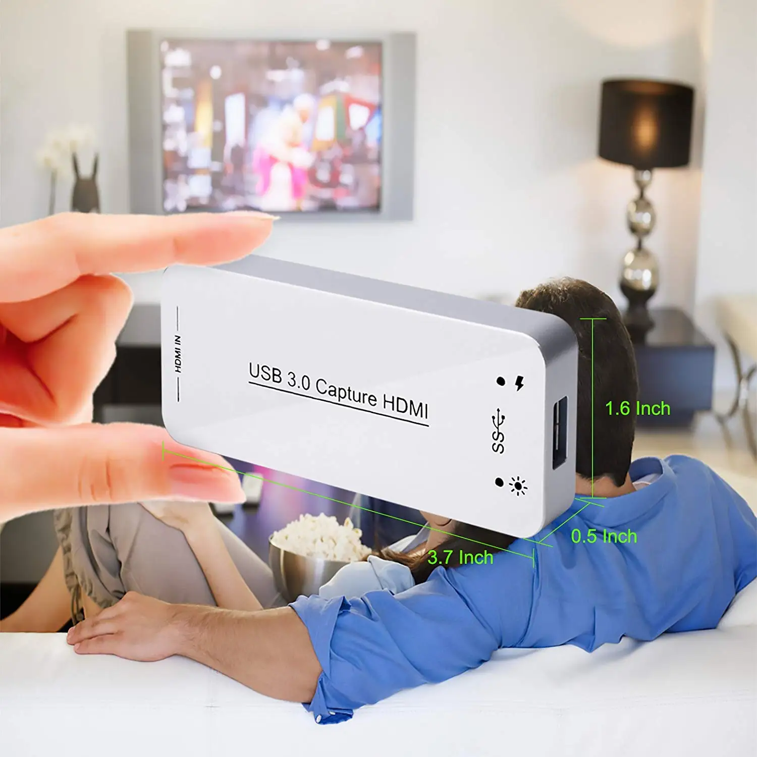 Горячий TTKK Usb 3 0 адаптер для захвата Hdmi к устройство прямой трансляции игр Ps4 Xbox One