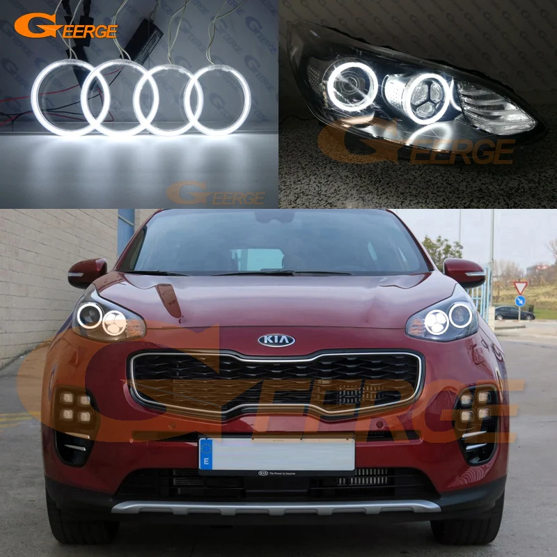 Для Kia Sportage MK4 KX5 отличное Ультра яркое освещение ccfl ангельские глазки комплект Halo Кольцо