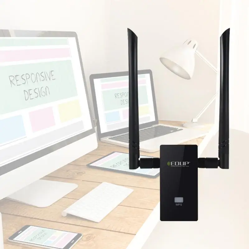 

Wireless USB Adapter Dual-Band Gigabit Desktop Notebook Wifi Wireless USB Adapter 7612uwifi Receiver Transmitter