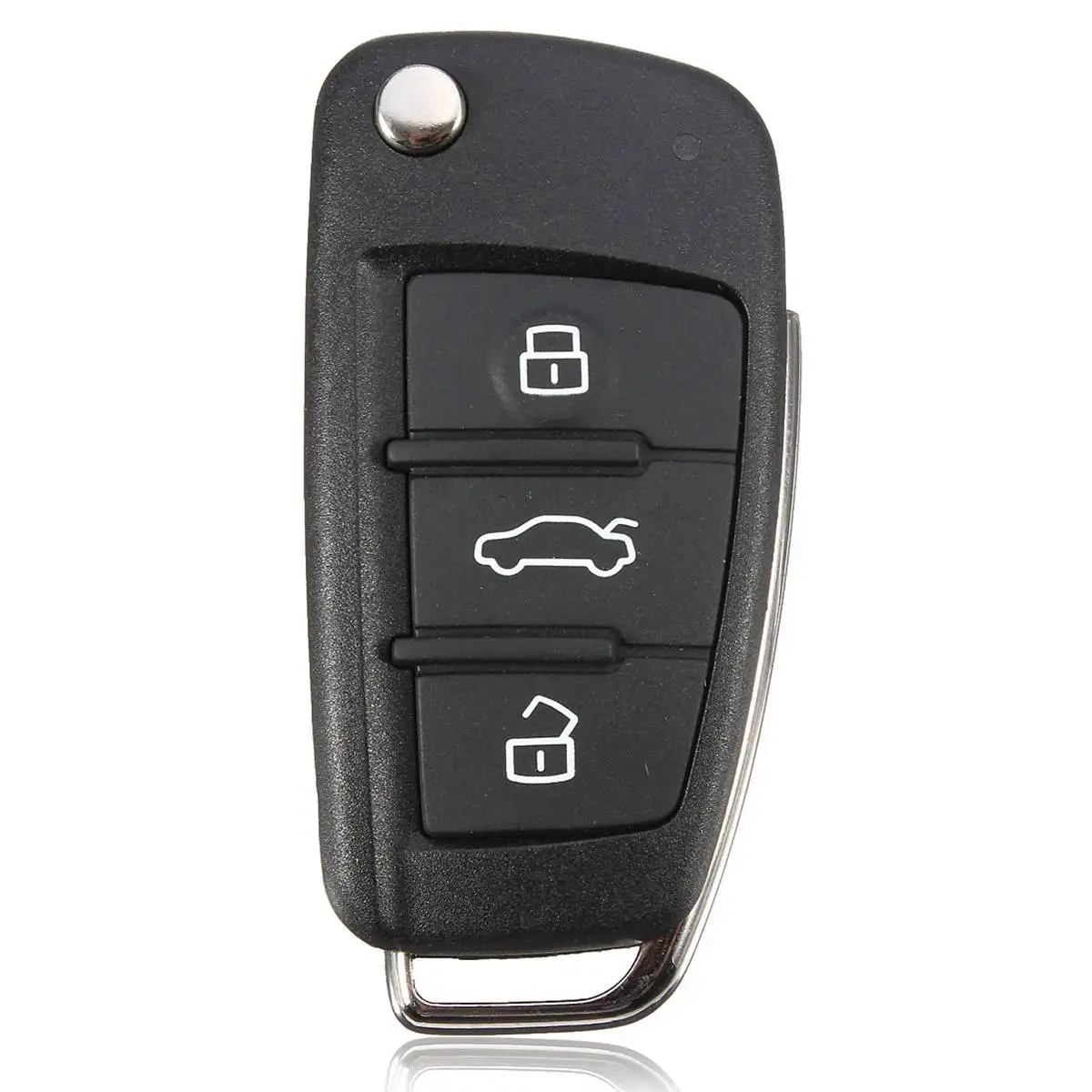3 кнопки автомобиля складной дистанционный ключ крышка чехла для Audi A2 A3 A4 A6 A6L A8 S6 TT Quattro Q7