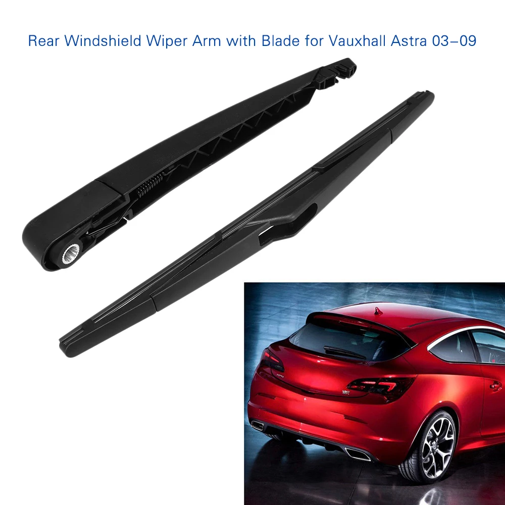 Rear Windshield Wiper Arm with Blade Replacement Kit for Vauxhall Astra