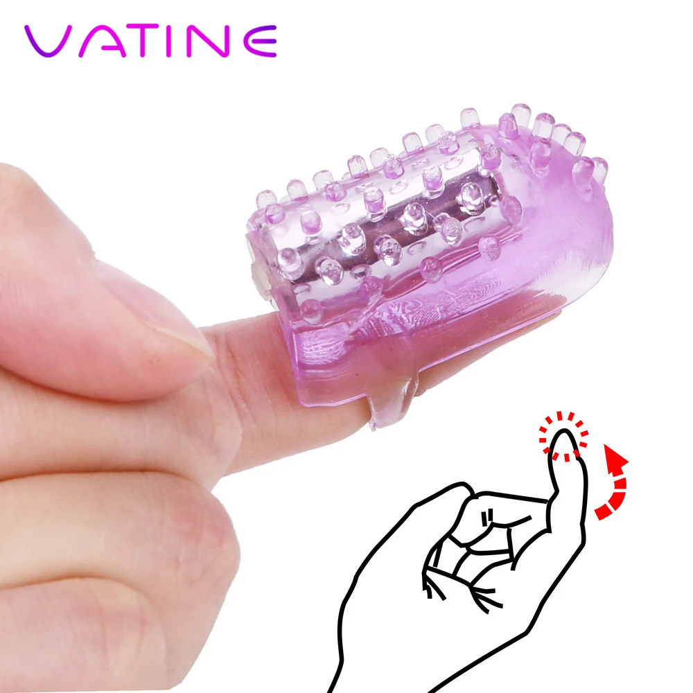 VATINE Nipple Clitoris Stimulator Waterproof Mini Jumping Eggs Vaginal Massager Finger Vibrator font b Dildo b
