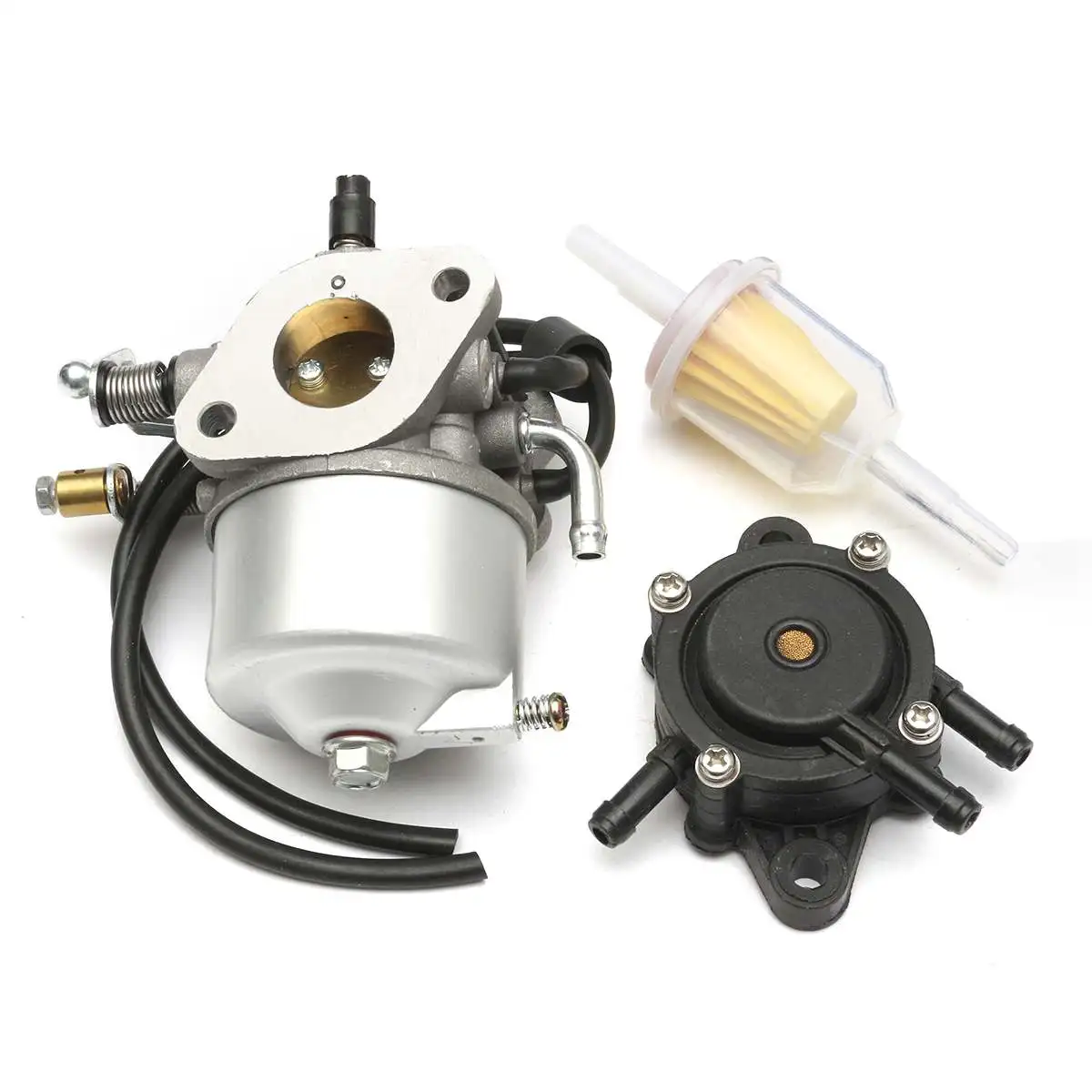 

Replacement Carburetor Carb with Fuel Pump Fuel Filter for EZGO 295cc TXT GOLF Cart 4 CYCLE 72558-G02 603901 17553