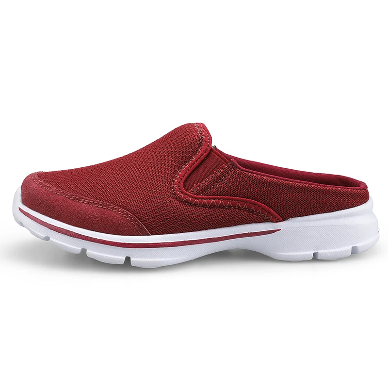 2019 Summer Sports Slippers Womens Shoes Flat Thick Bottom Widening Casual Breathable Sandals And Middle Old Aged|Пляжные и уличные