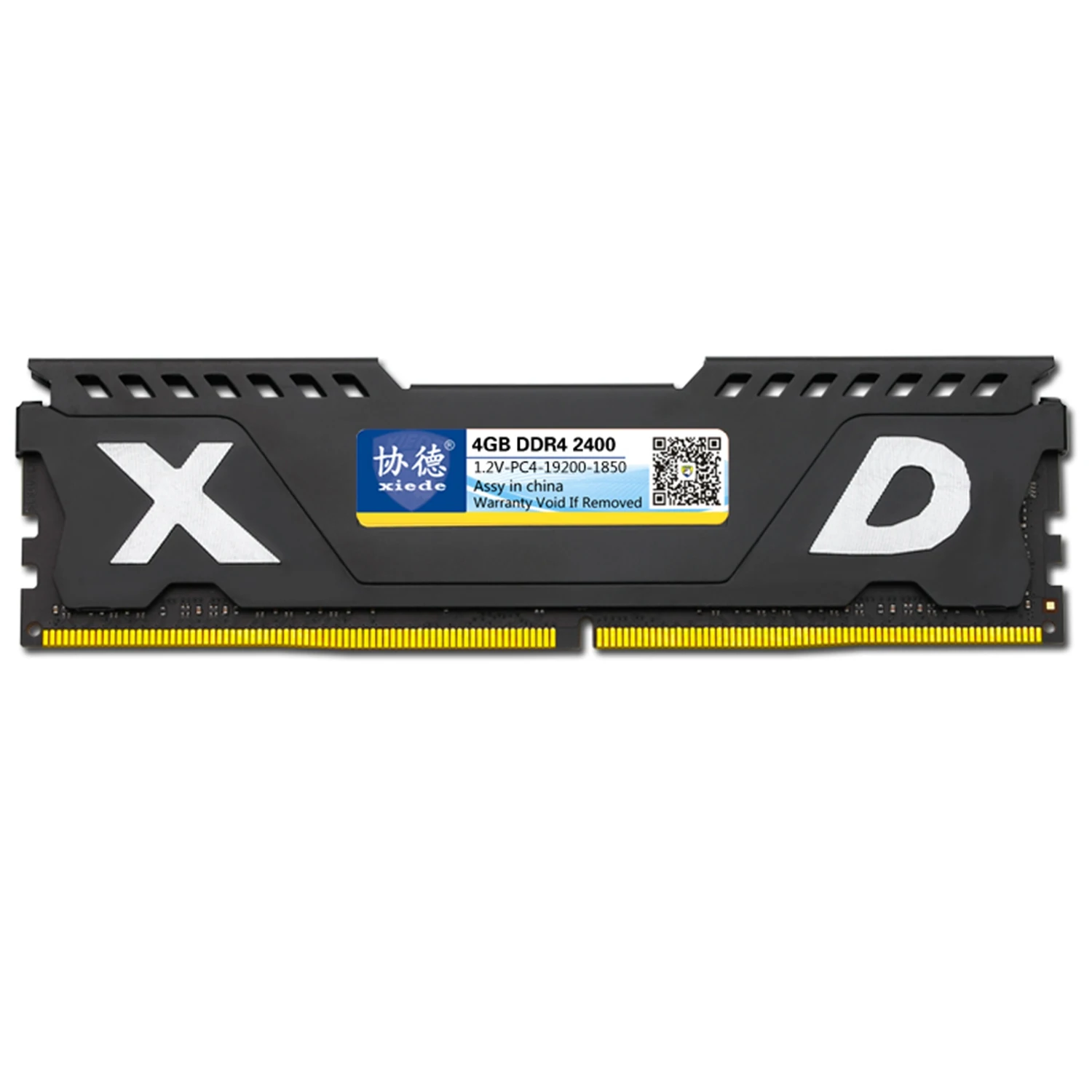 Xiede настольный компьютер оперативная память модуль Ddr4 2400 Pc4-19200 288Pin Dimm 2400 МГц с радиатором для Amd/Inter