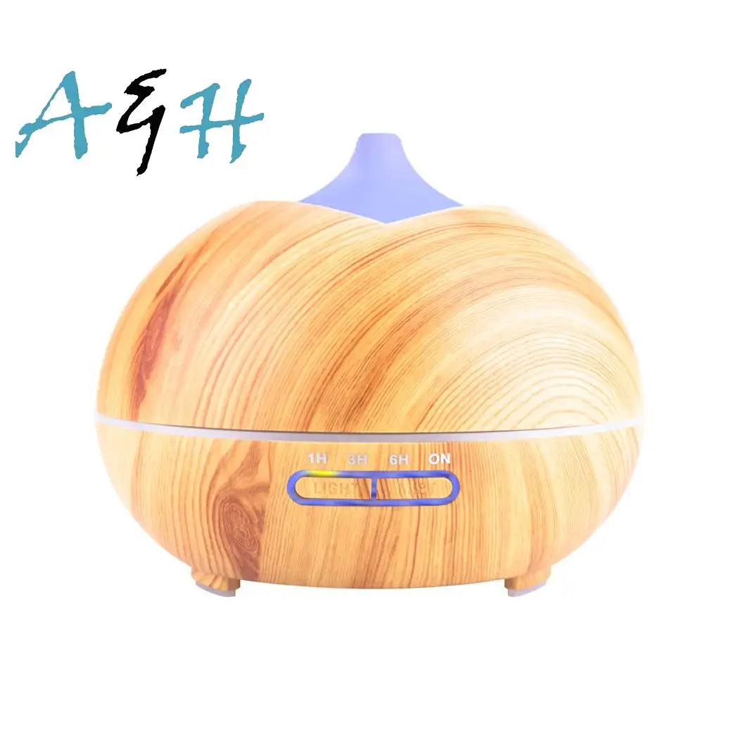 

Durable Ultrasonic Air Aroma Humidifier Air Diffuser 1 With Multilocor LED Home Lights Adapter 20-30ML/H 400ml