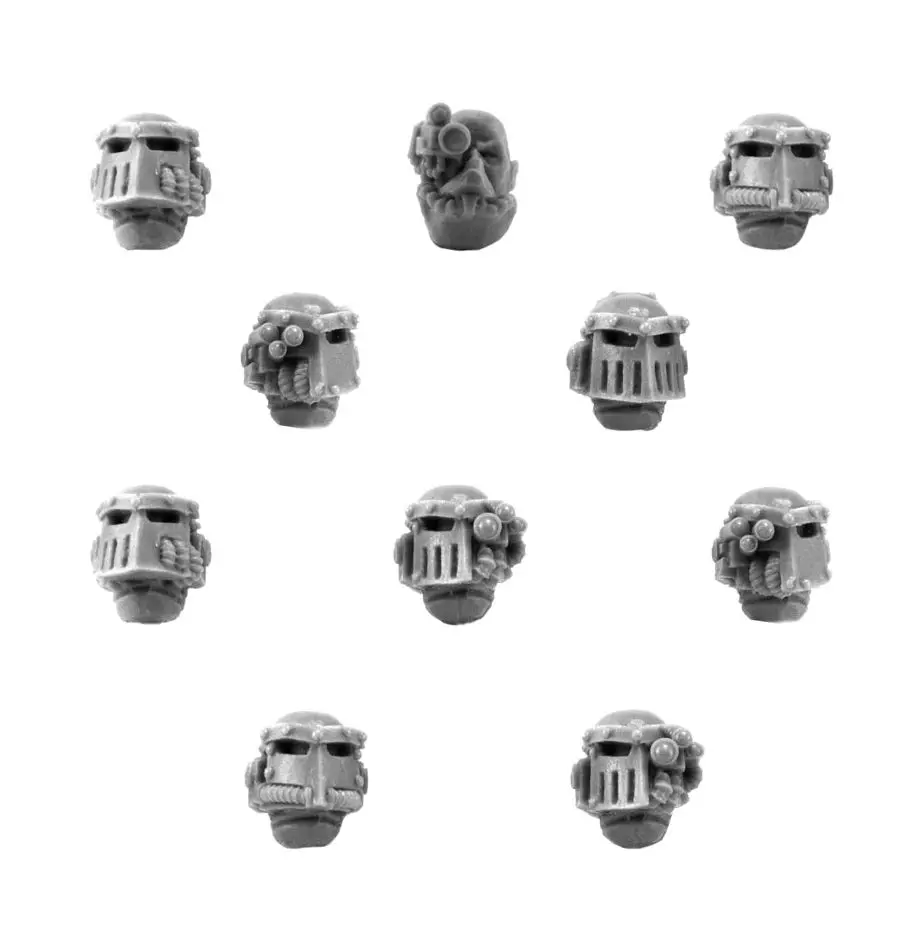 

Iron Hands heads