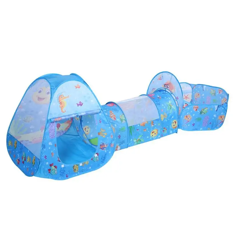 

1pc Children Tent Ball Pool Playhouse Kids Inflatable Pool Folded Play Tent For Kids Toys For Children Tent