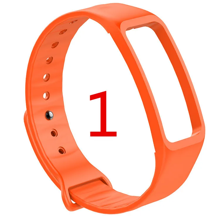

2 chigu Double color mi band accessories pulseira miband 2 strap silicwr iststrap for mi2 smart bracelet 181120 BM41390 chen