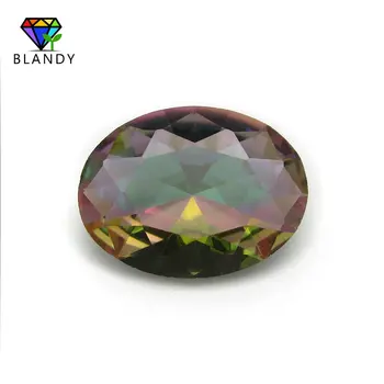 

Mystic Glass Stone 2x3~13x18mm Oval Cut Loose Mystic Color Synthetic Glass Gems Beads For Jewelry Free Shipping