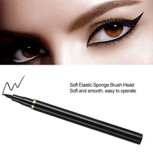 Водостойкая быстросохнущая обезжиривающая жидкость подводка для глаз Карандаш Мягкий кончик инструмент для макияжа глаз стойкий не легко выцветает Черная Подводка для глаз ручка