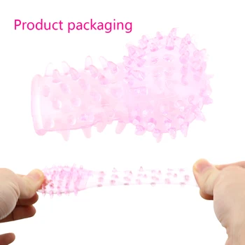 3 Pcs Sex Finger Penis Sleeve No Vibration For Woman Vagina Clit Stimulate Masturbation G Spot Massager Adult Sex Toy 2