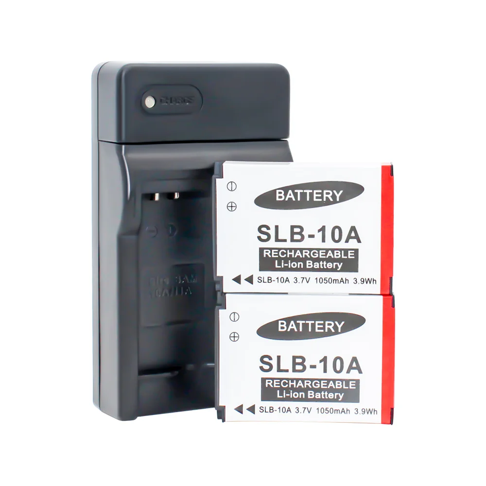 

2pcs SLB-10A SLB10A BN-VH105 Battery & 1pcs usb charger for Samsung P800 P1000 PL50 PL51 PL55 SL420 SL502 SL620 SL720 SL820