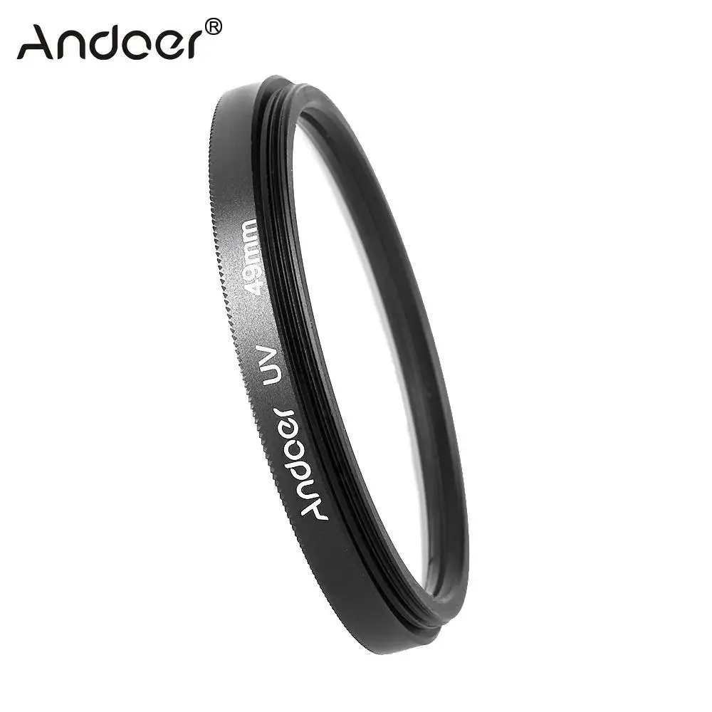 Andoer DSLR камера 49 мм УФ ультрафиолетовый фильтр для Canon Nikon объектив