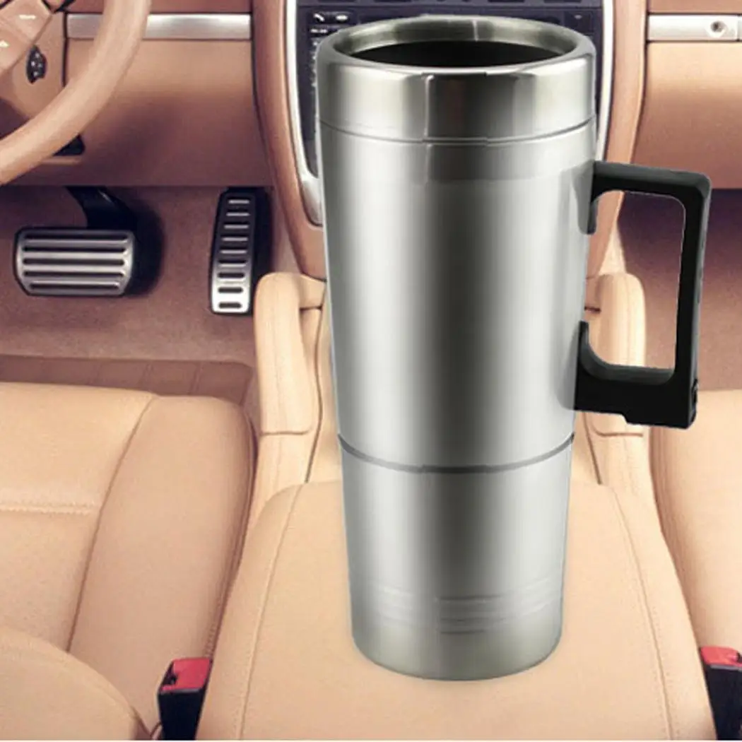 12 В 24 в авто автомобильный чайник Портативный дорожный Автомобильный подогреватель воды кружка Автомобильный штекер-в подогреватель чашка изоляция электрическая чаша Tazer Electrico