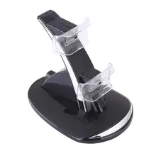 Новая USB led двойная зарядная станция-контроллер подставка Зарядка для Playstation