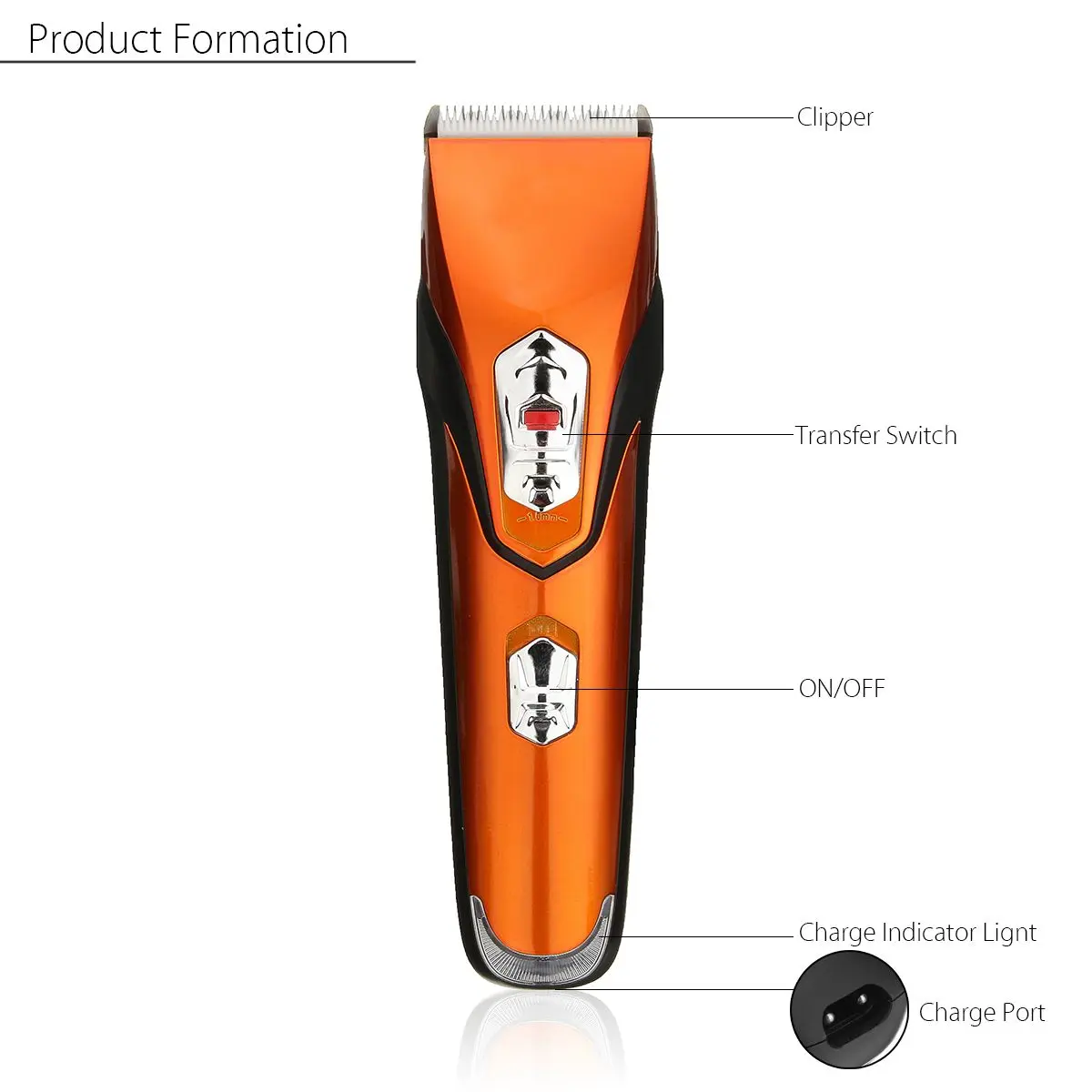 Kemei KM-313 Professional Rechargeable Hair Trimmer Electric Cordless Men Hair Cutting Clipper Haircut Machine Kit Kemei KM-313 Professional Rechargeable Hair Trimmer Electric Cordless Men Hair Cutting Clipper Haircut Machine Kit
