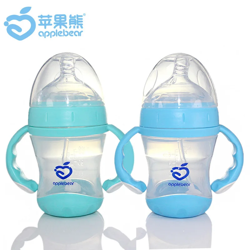 

Feeding Bottle Baby Wide Mouth Pp Baby Feeding Bottle Bring Handle Exceed Widemouthed Feeding Bottle 160ml