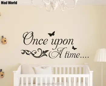 

Mad World-ONCE UPON A TIME Story Wall Art Stickers Wall Decals Home DIY Decoration Removable Room Decor Wall Stickers