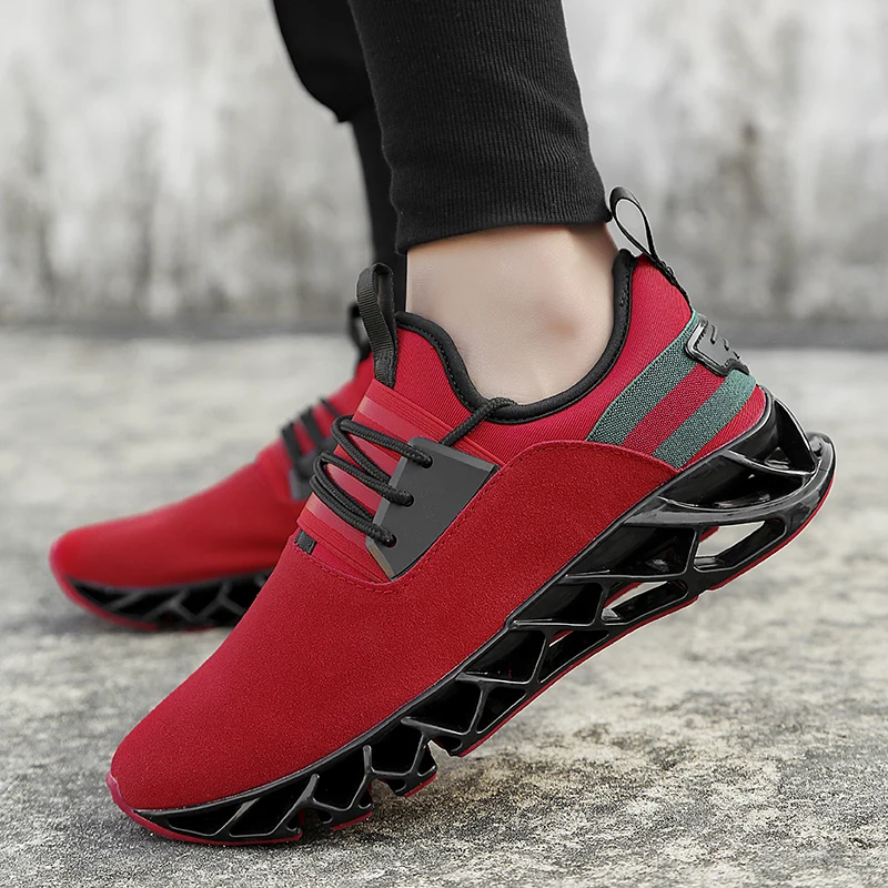 2019 New Men Running Shoes Sport Shoes Sneakers Male autumn winter Trending Style Blade Shoes leather Outdoor Walking Jogging 2019 New Men Running Shoes Sport Shoes Sneakers Male autumn winter Trending Style Blade Shoes leather Outdoor Walking Jogging