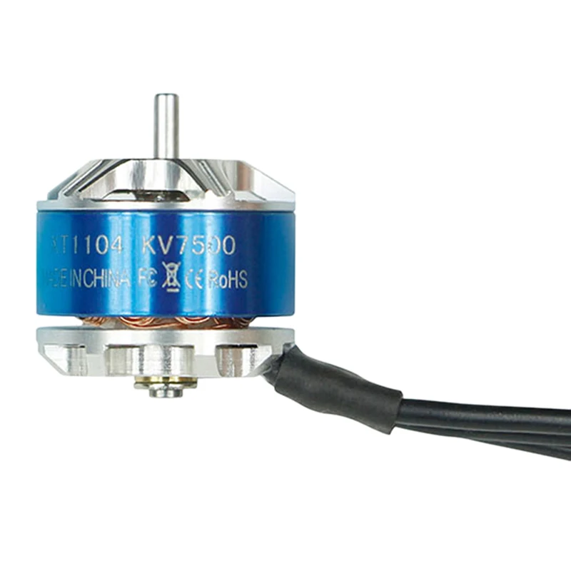 XT1104 7500kv миниатюрный бесщёточный электродвигатель KV7500 комплект мотора для KINGKONG RC