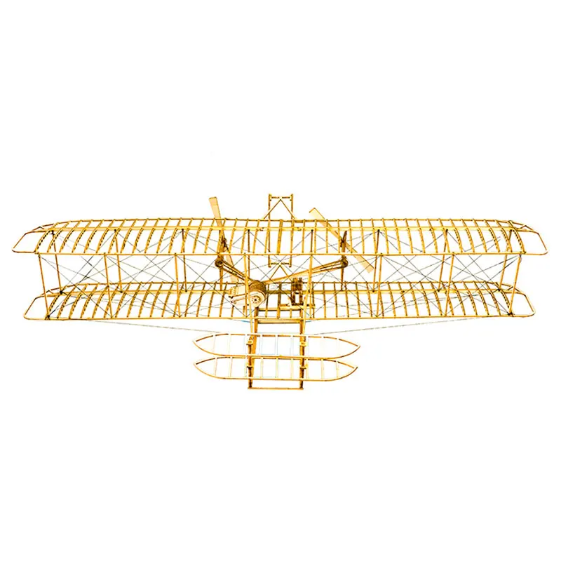 3D набор для строительства по дереву модель самолета Wright Brothers Flyer Идеальный