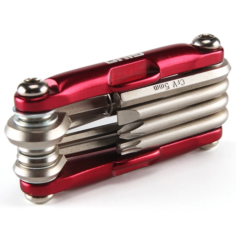 cheap GIYO 10 In 1 Bike Tools Bicycle Repairing Set Bike Repair Tool Kit Wrench Screwdriver Bicycle Multifunction Tool