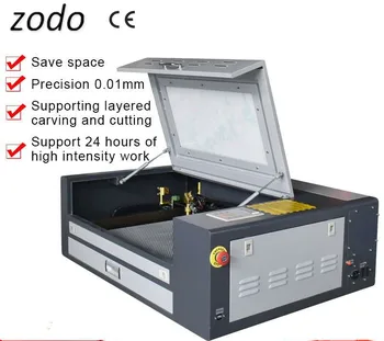 

4060 Ruida 60w mini laser engraving machine for rubber/paper/wood/acrylic
