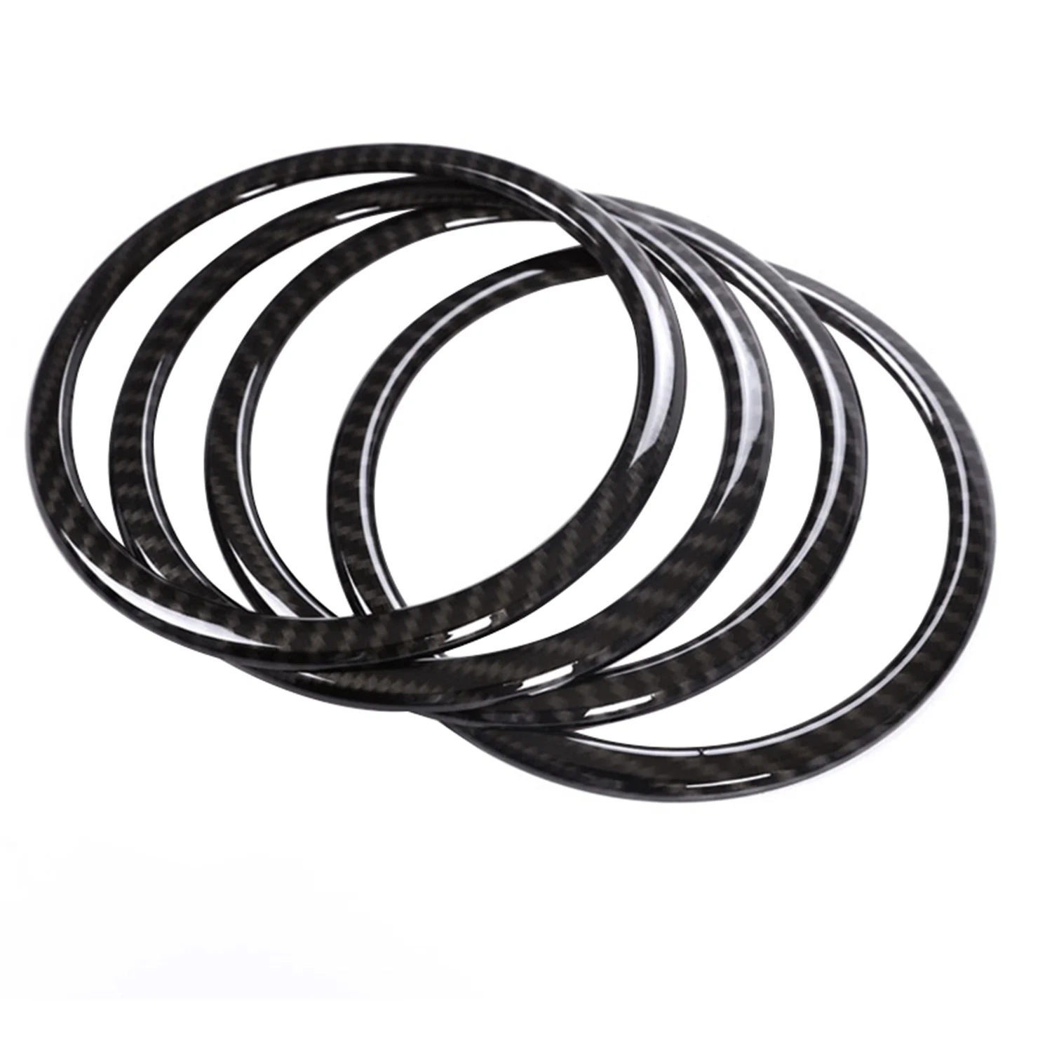 

Carbon Fiber Abs Plastic Door Speaker Ring Circle Trim For Bmw X1 F48 2016/18 2 Series Gran Tourer F46 2015-17 For Bmw X2 F47