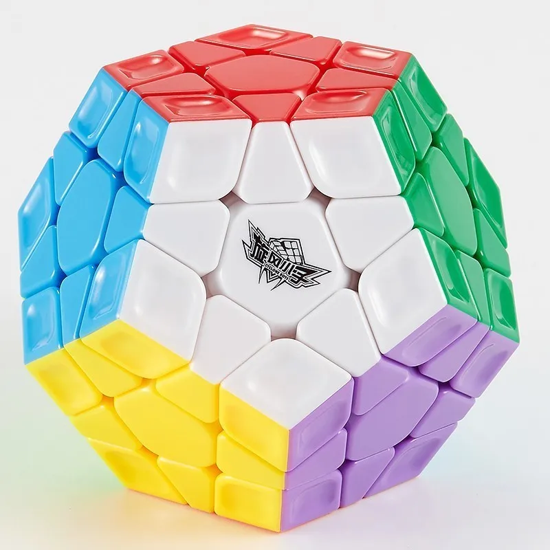 

Cyclone Boys Fidget Cube 12 Sides 3x3 Magic Dodecahedron Rainbow Stickerless Speed Cube Puzzle Toys Educational Toy For Children