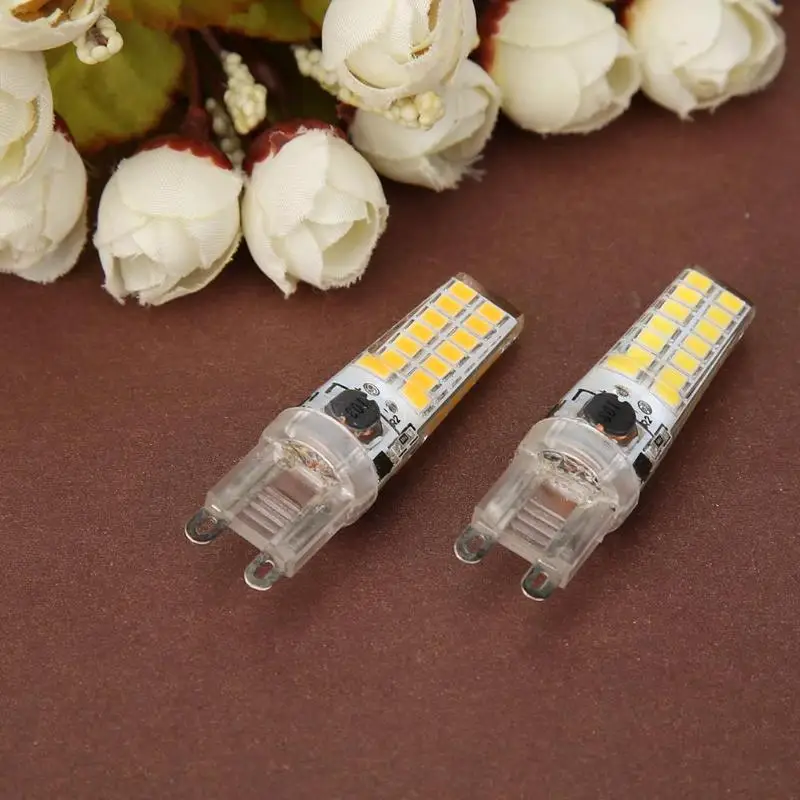 Alloet G9 28 SMD 2835 Светодиодный Свет кукурузы 5 W 85 265 V без вспышки галогеновая лампа