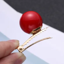 10 шт Большая заколка для волос с жемчугом зажим короткие заколки утконоса зажим для дам и девушек