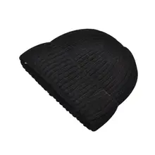 Осенняя и зимняя вязаная шапка мужская уличная туристическая шляпа для путешествий модная повседневная теплая Складная вязаная шапка