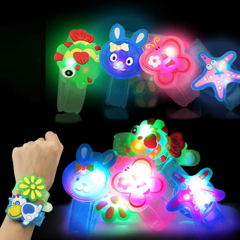 Baby Kids Light up Toy Creative Light Flash Toys Wrist Hand Take Dance