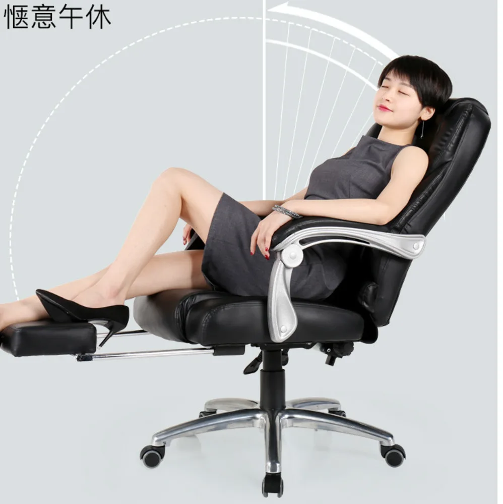 

Computer Household Study Lift Synthetic Leather Backrest Boss Swivel Work executive luxury Office furniture gaming Chair