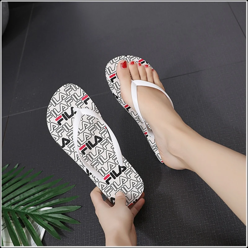 

Adult Summer Lovers Men Women Flip flops Fashion Brand Soft Bottom Non-slip Slides Beach Shoes Girl Boy Student Casual Slippers